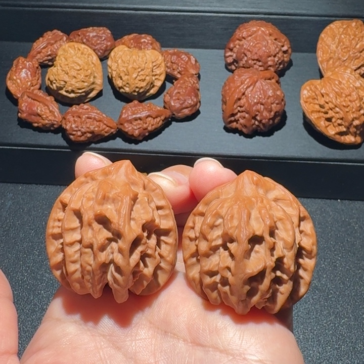 吊坠文玩核桃曹大龙转圈39