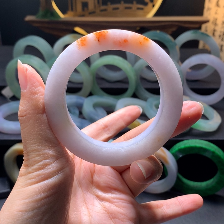 定制翡翠未镶嵌翡翠手镯