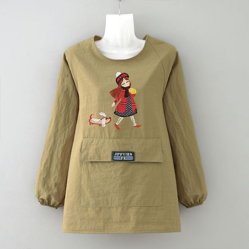 新款围裙时尚防泼水透气餐饮专用厨房耐磨做饭防污家用围腰工作服