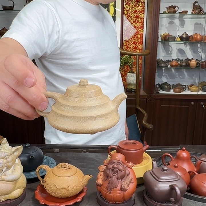 紫砂茶壶舍段泥段泥