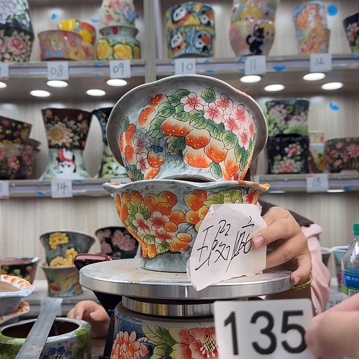 紫砂花盆瑕疵瑕疵135