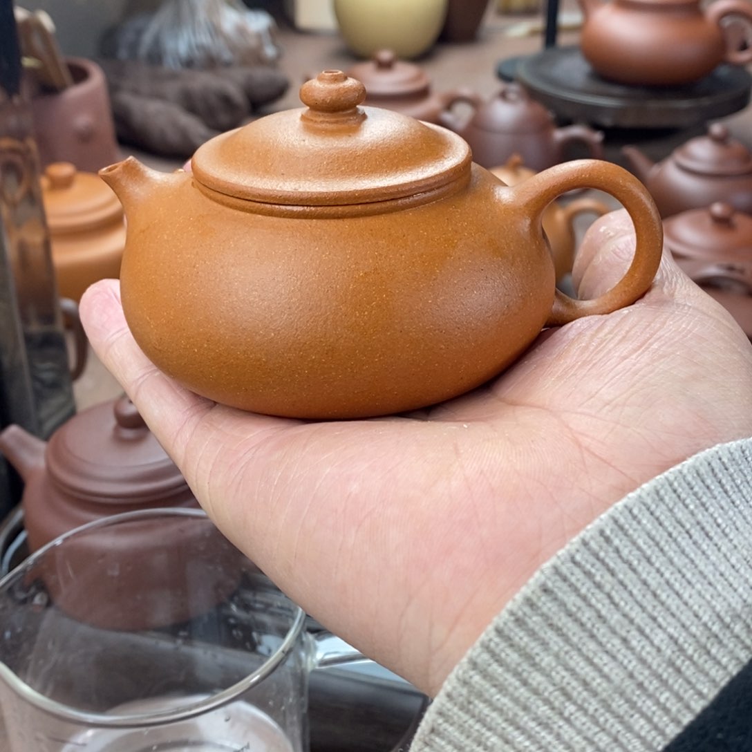 紫砂茶壶紫砂壶茄瓜