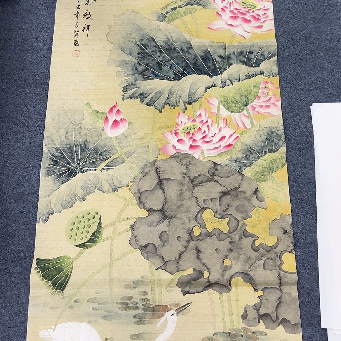 国画国画作品纯手绘作品