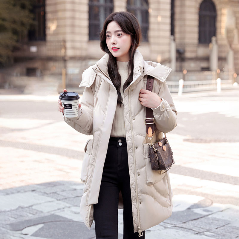 【8558】90绒羽绒服女款爆款2025新款正品支持验货女士网红款