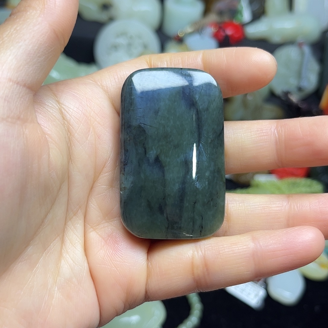 和田玉未镶嵌吊坠(不含链)