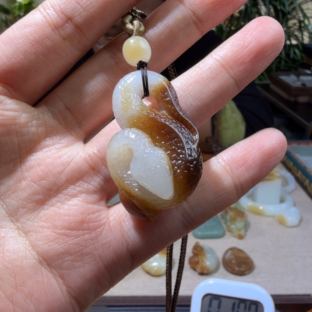 和田玉挂件未镶嵌