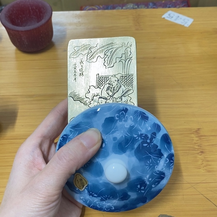 摆件中古工艺品一件