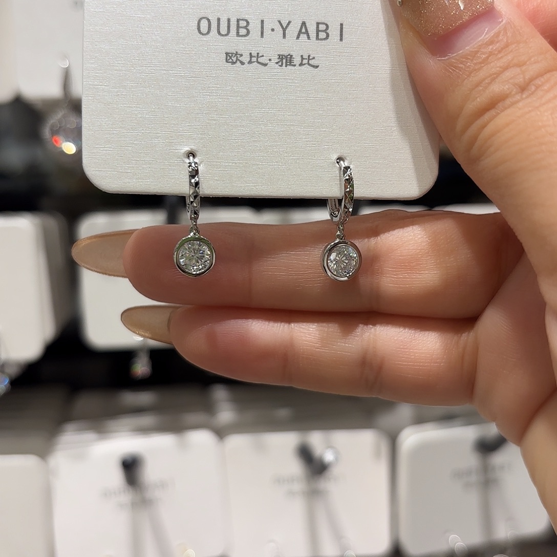 琉璃铜合金925银耳扣的