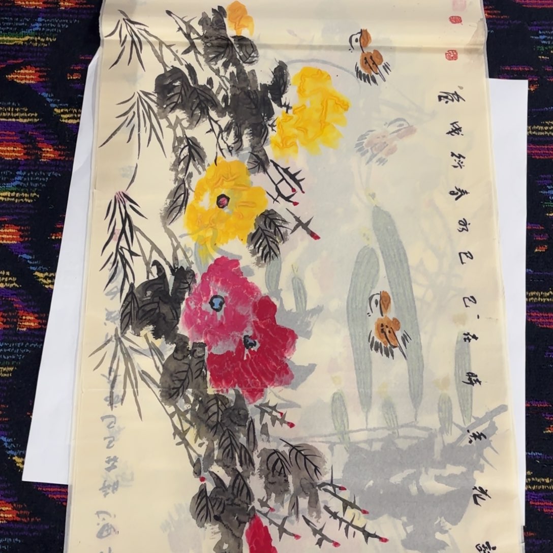 国画国画老师作品刘