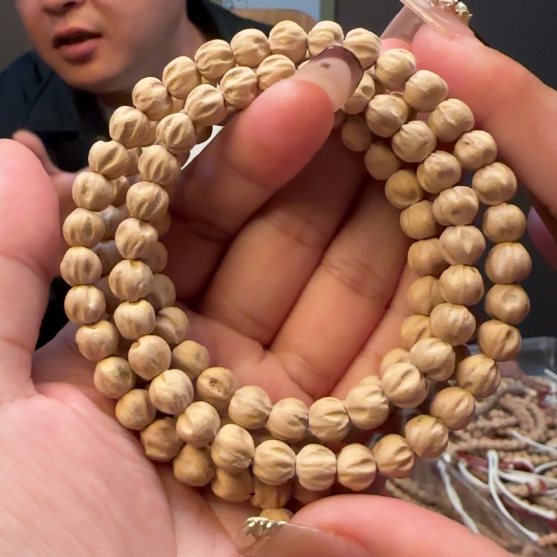 柏香籽/百香籽手串玉原桩7
