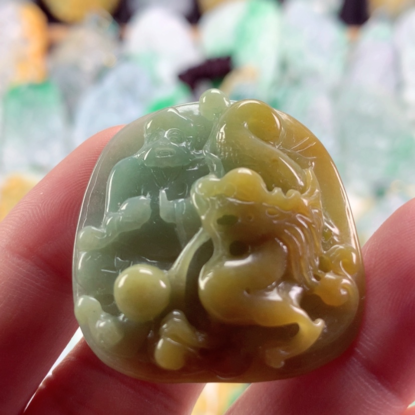 【闪购商品】翡翠吊坠(不含链)未镶嵌