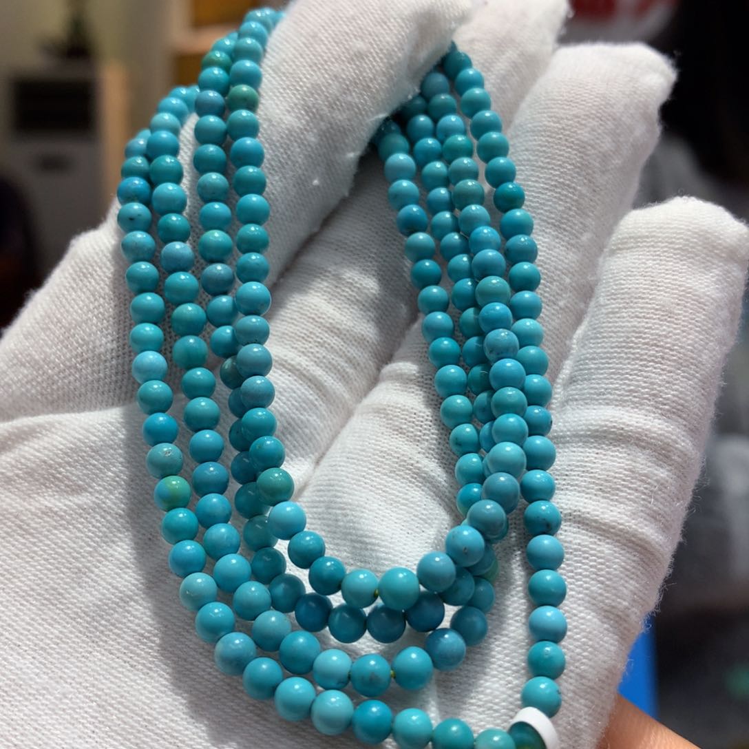 绿松石长链未镶嵌