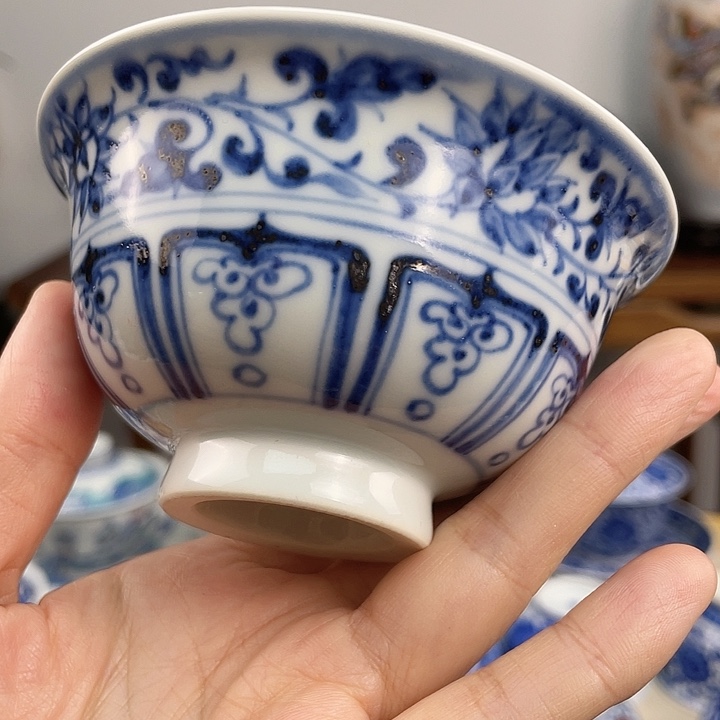 景德镇陶瓷手绘时来运转