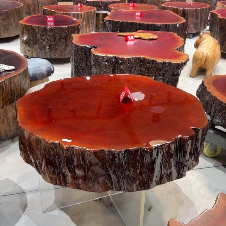 金***子木实木圆盘加实木底座总高五十