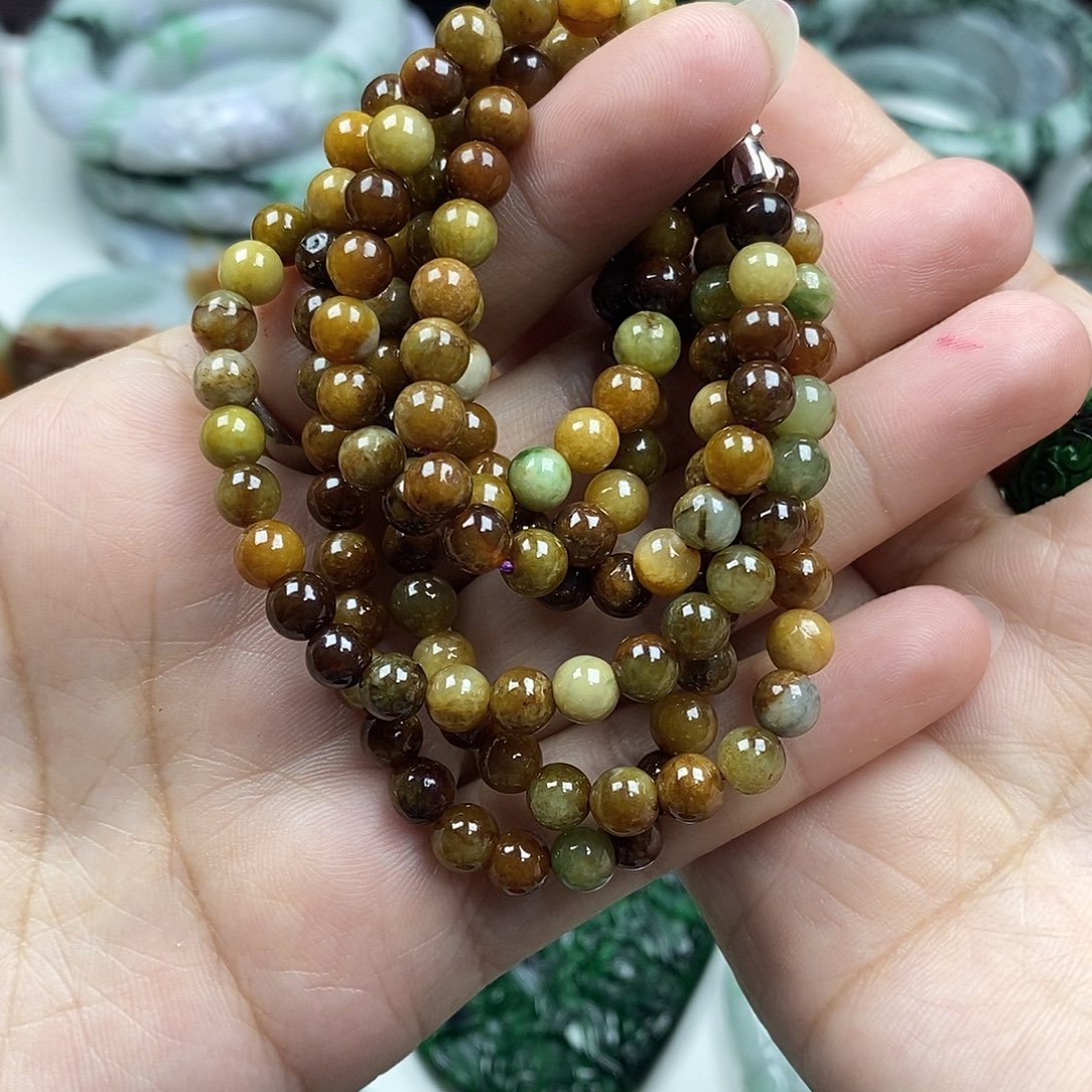 颈饰未镶嵌翡翠陈*长项链