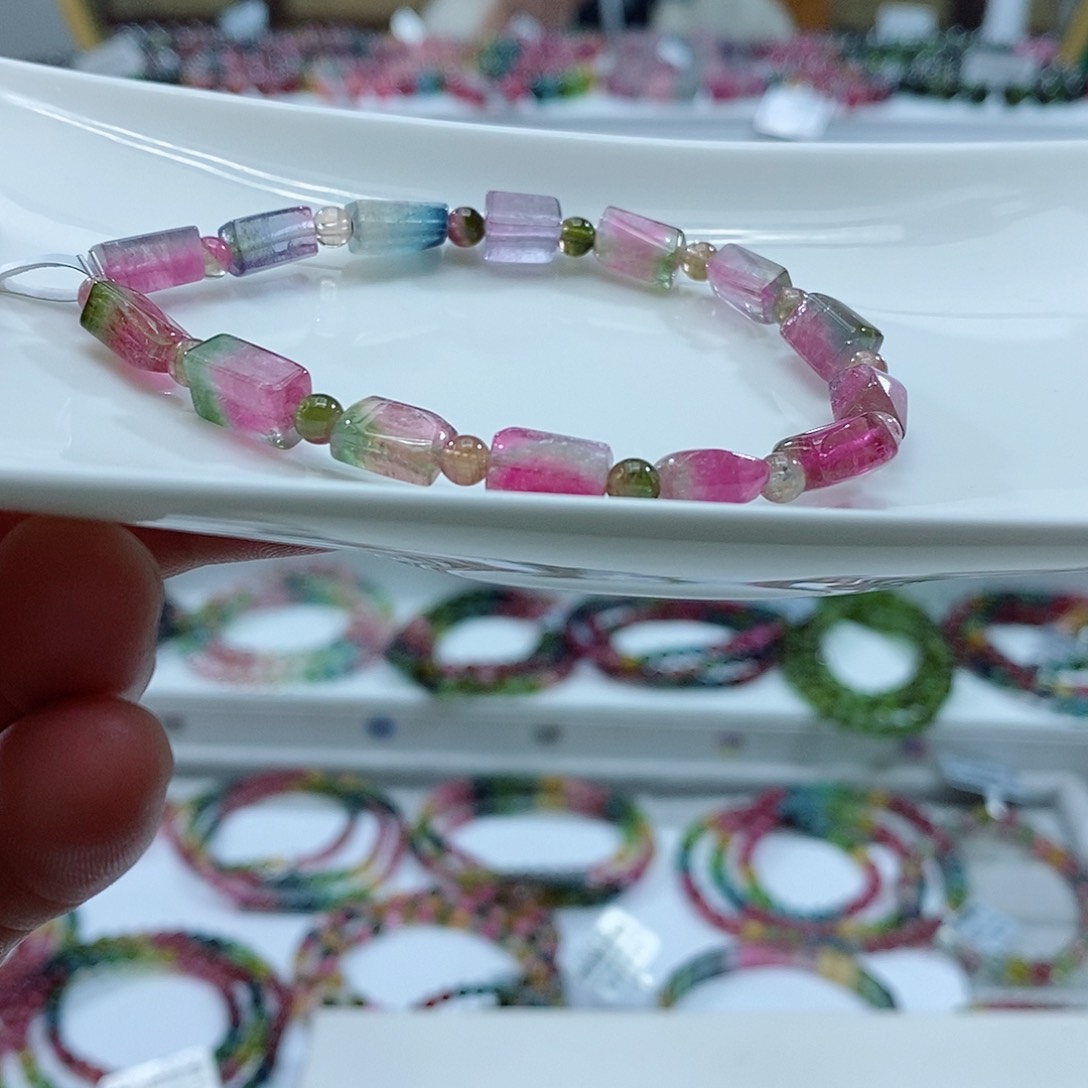 碧玺手链未镶嵌碧玺