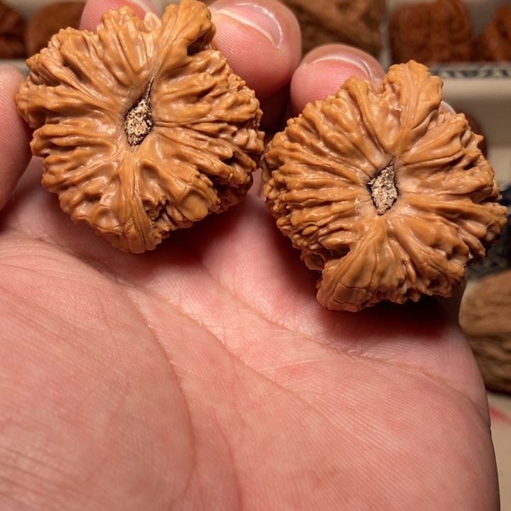 文玩核桃把件7***哥南疆石