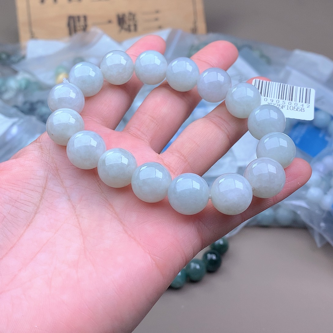 未镶嵌手链翡翠手串