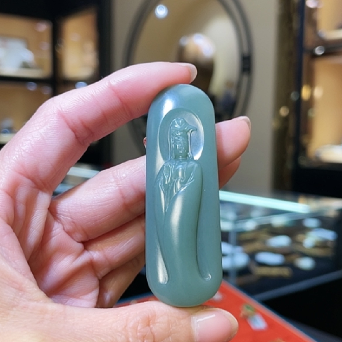 【闪购商品】和田玉颈饰未镶嵌观音