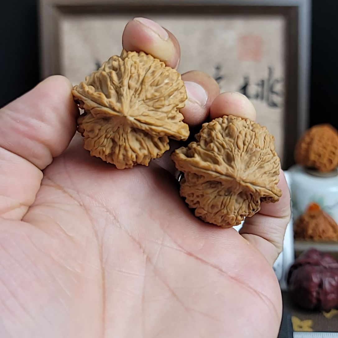 文玩核桃吊坠满天星，梵依核桃