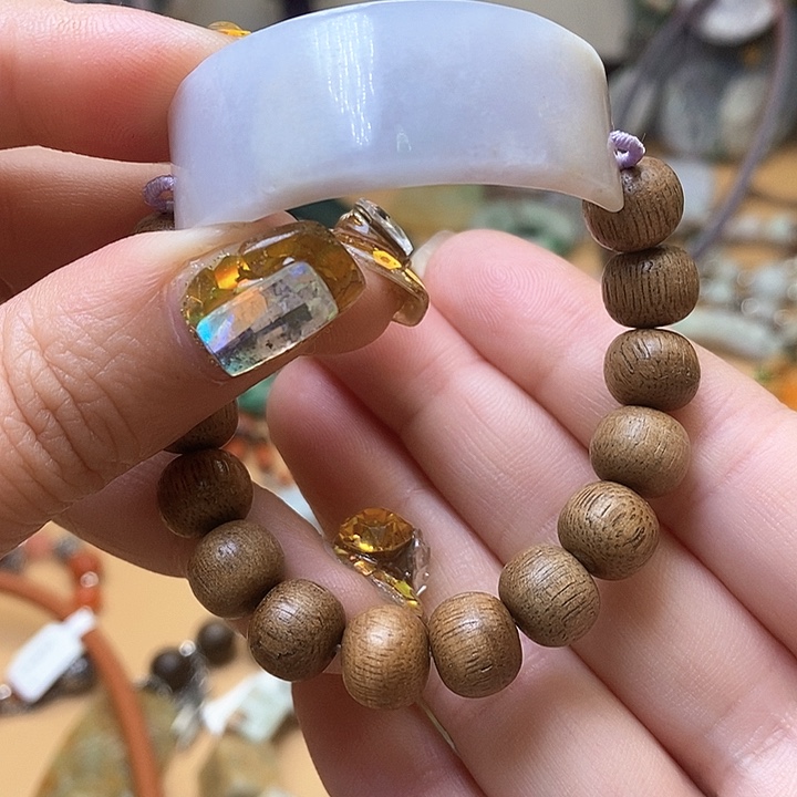 翡翠戒指未镶嵌手链2