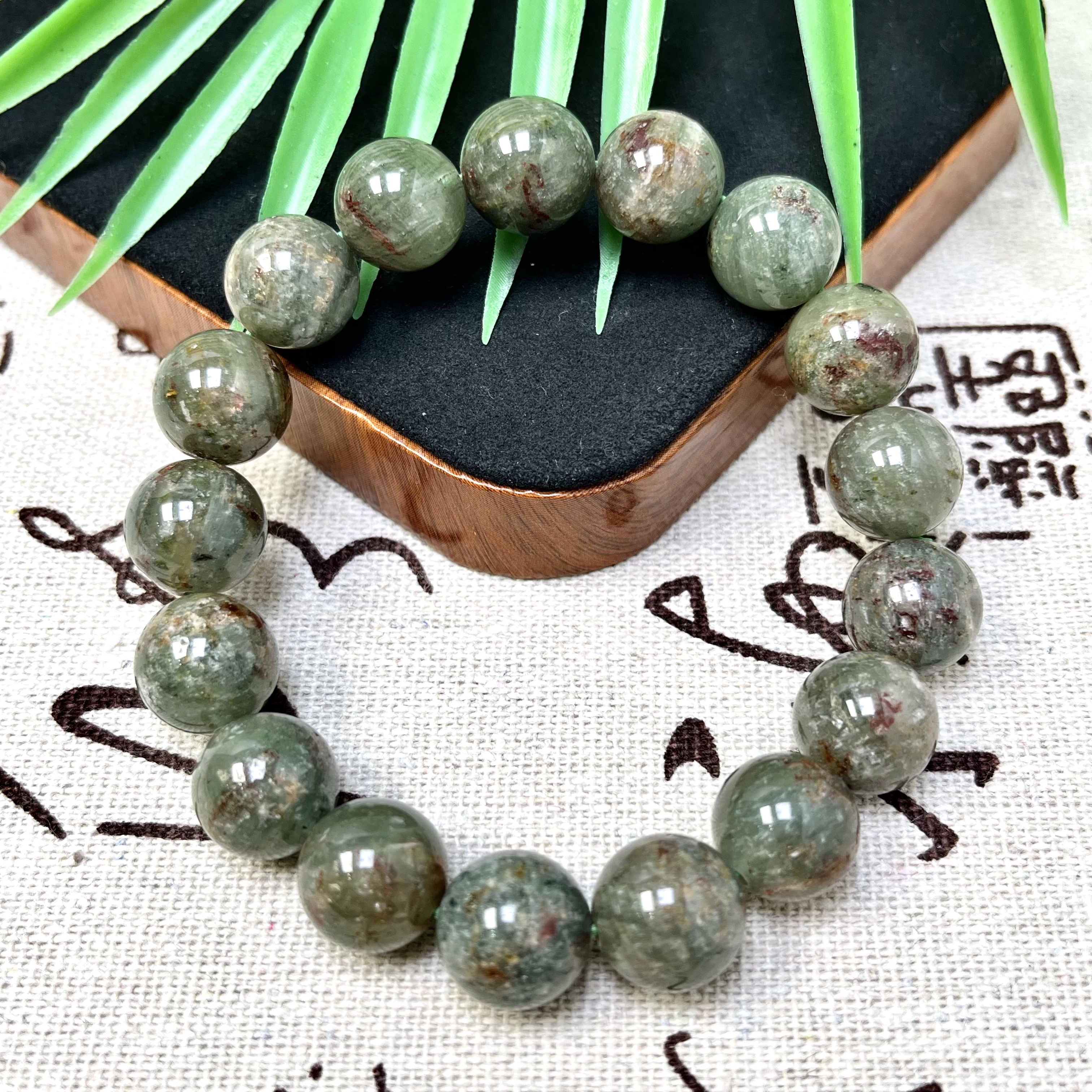 满盆微透红绿幽灵手串7-16mm+合集 FX-6557（多样性 发其一）