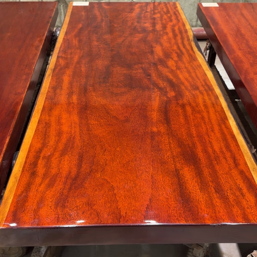 木（非红木类）实木大板加支架加官帽椅一个