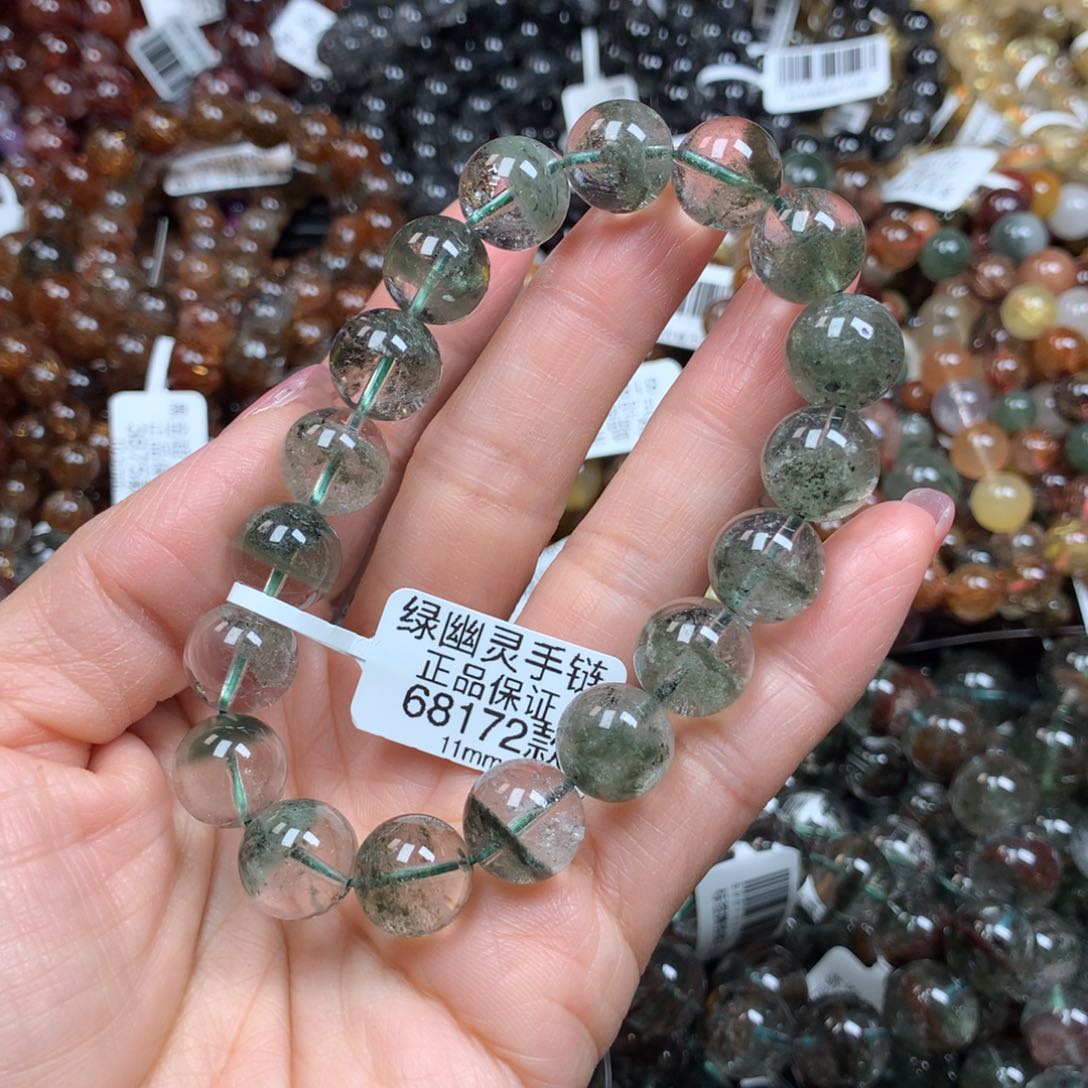 水晶手链未镶嵌天然