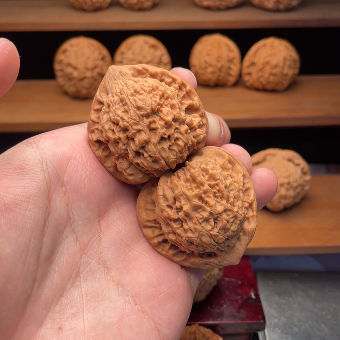 文玩核桃把件小*生43毕业官帽