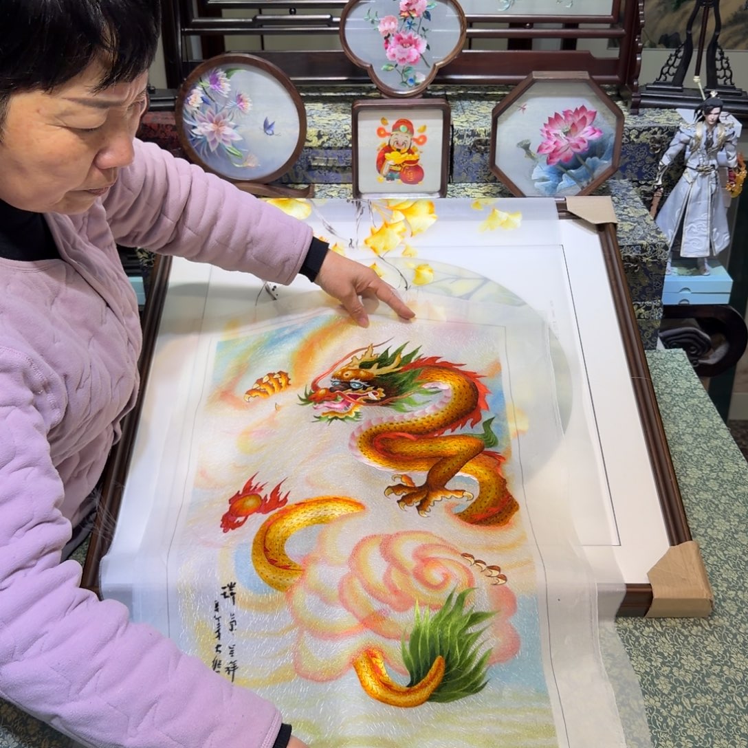 刺绣手工苏绣工艺