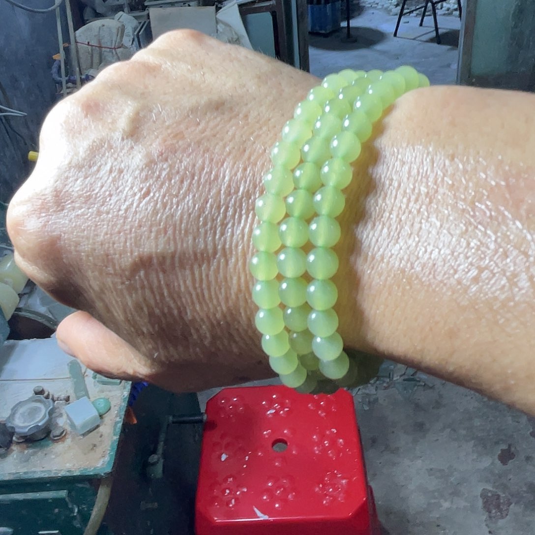 石英质玉手链未镶嵌