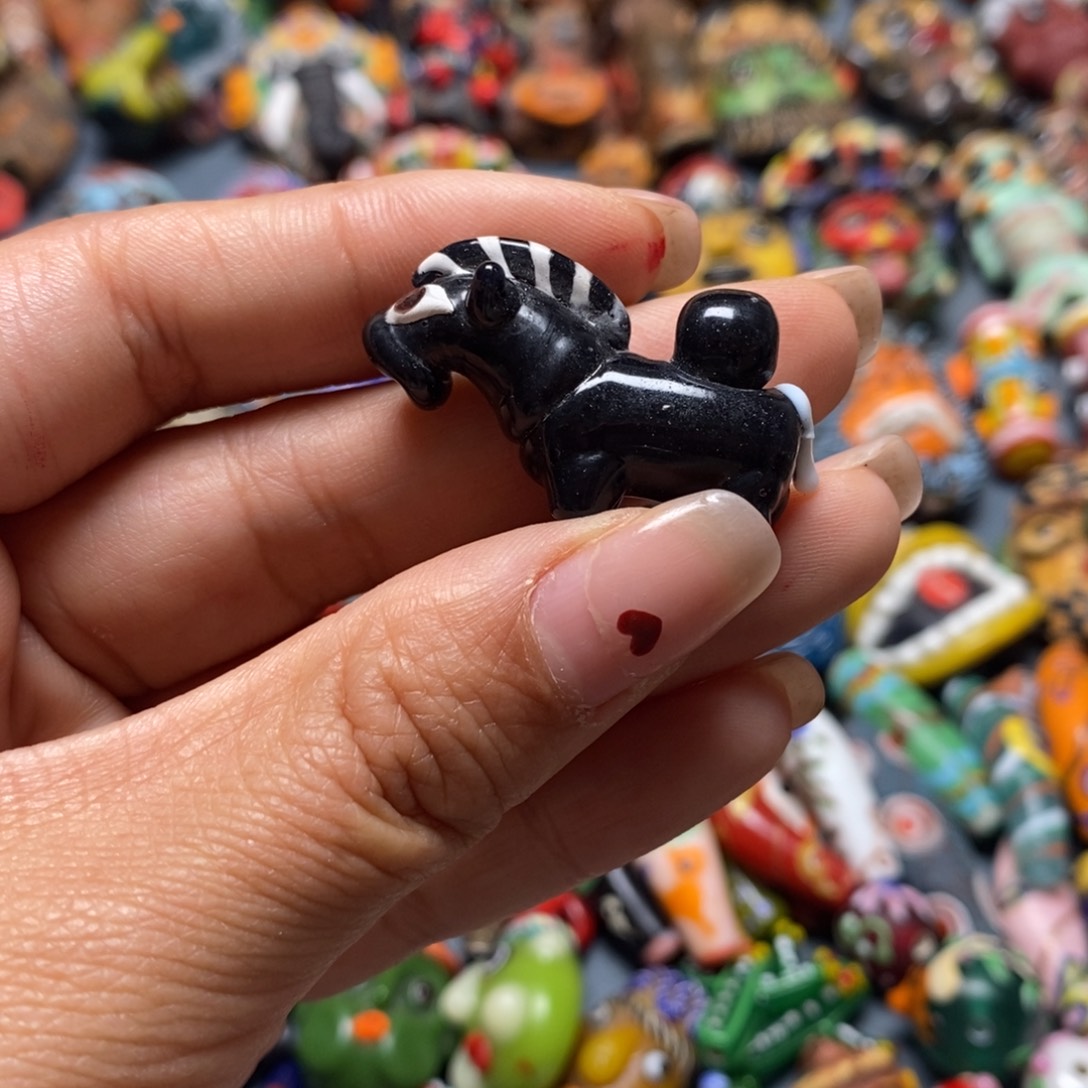 琉璃项链印度尼西亚斑马