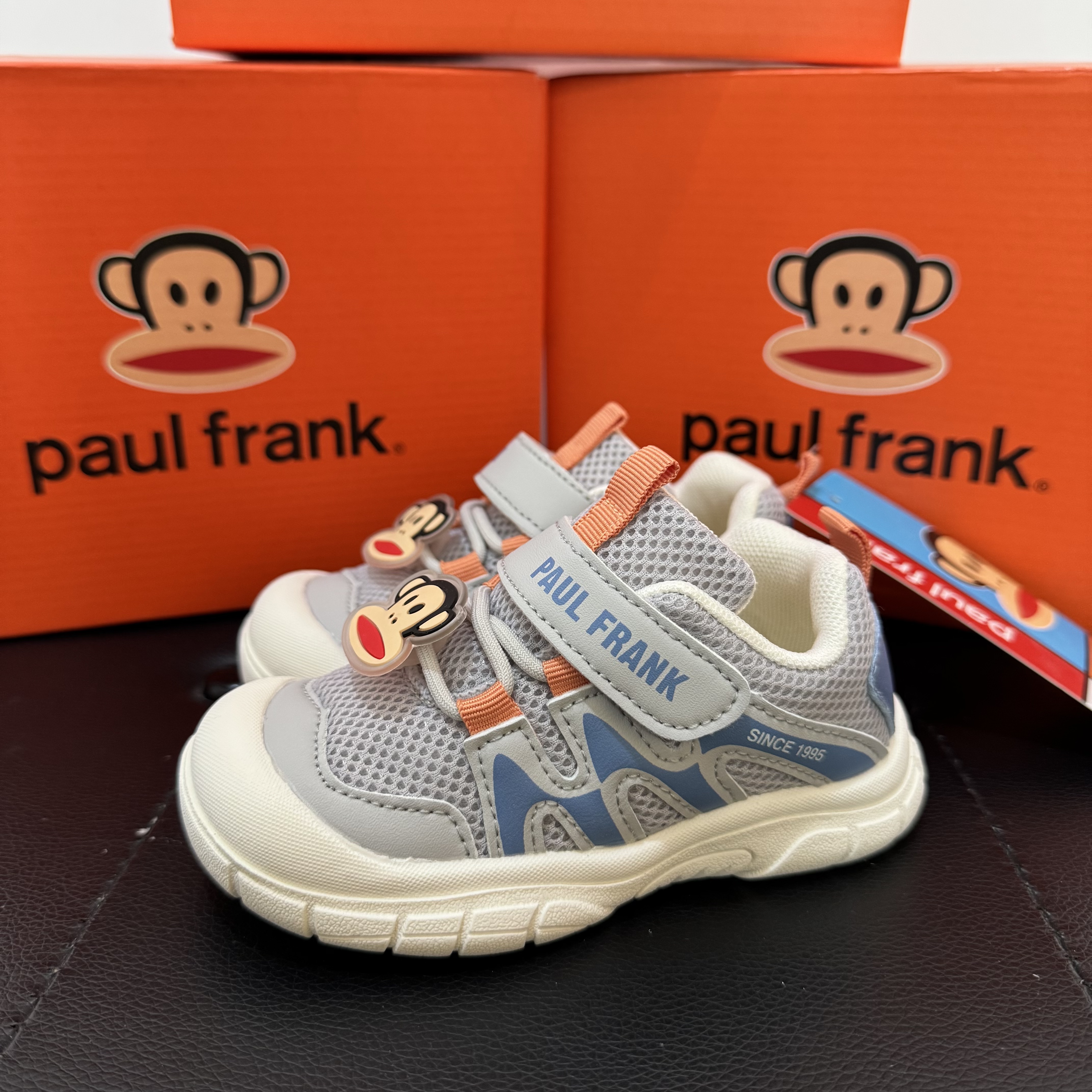 2079大嘴猴休闲时尚潮流四季机能关键童鞋小孩儿童软底宝宝鞋小童