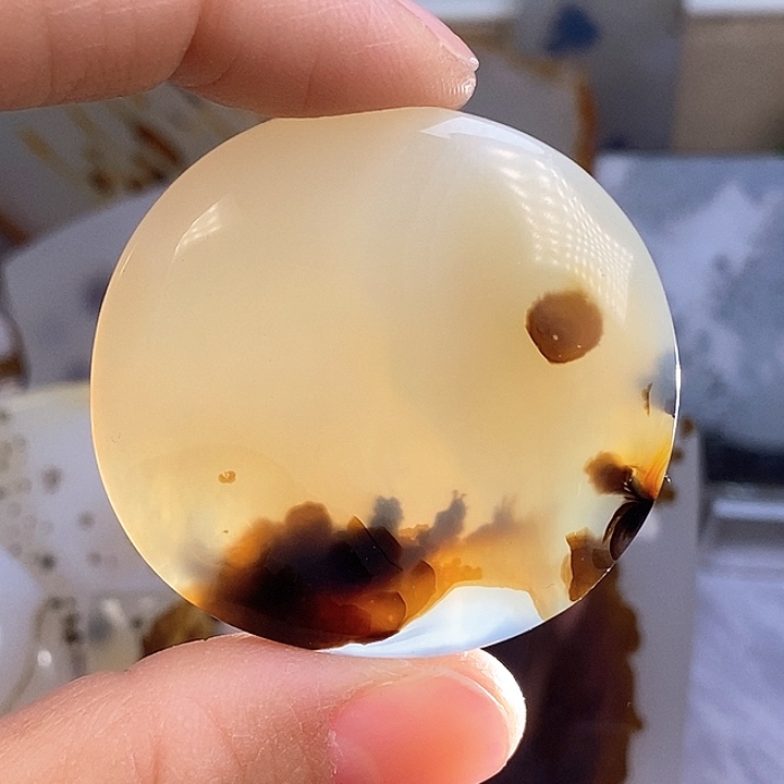 玛瑙/玉髓颈饰足银镀金镶嵌