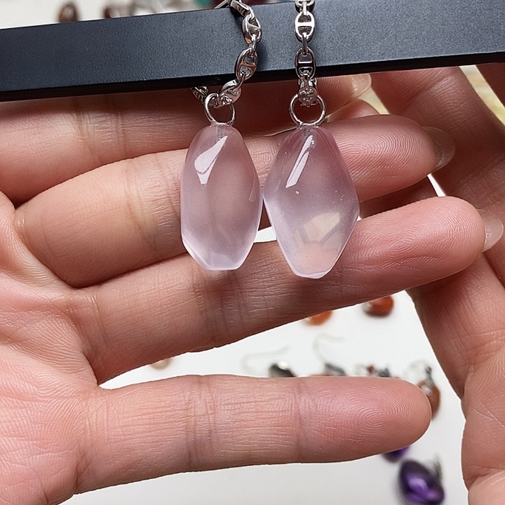 T***H水晶未镶嵌耳饰水晶17