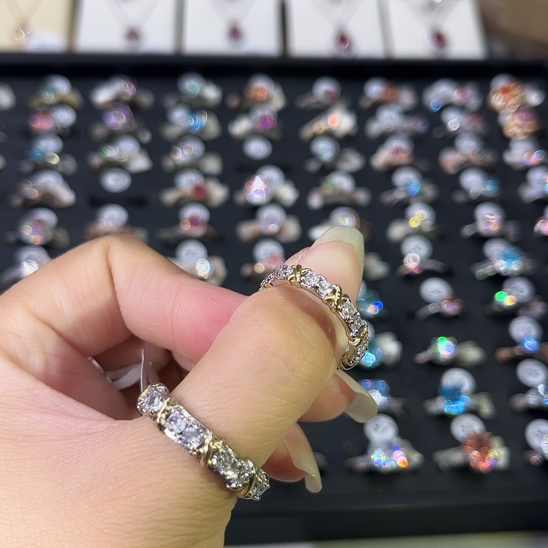 莫桑石非金属SH时光轮排戒-20