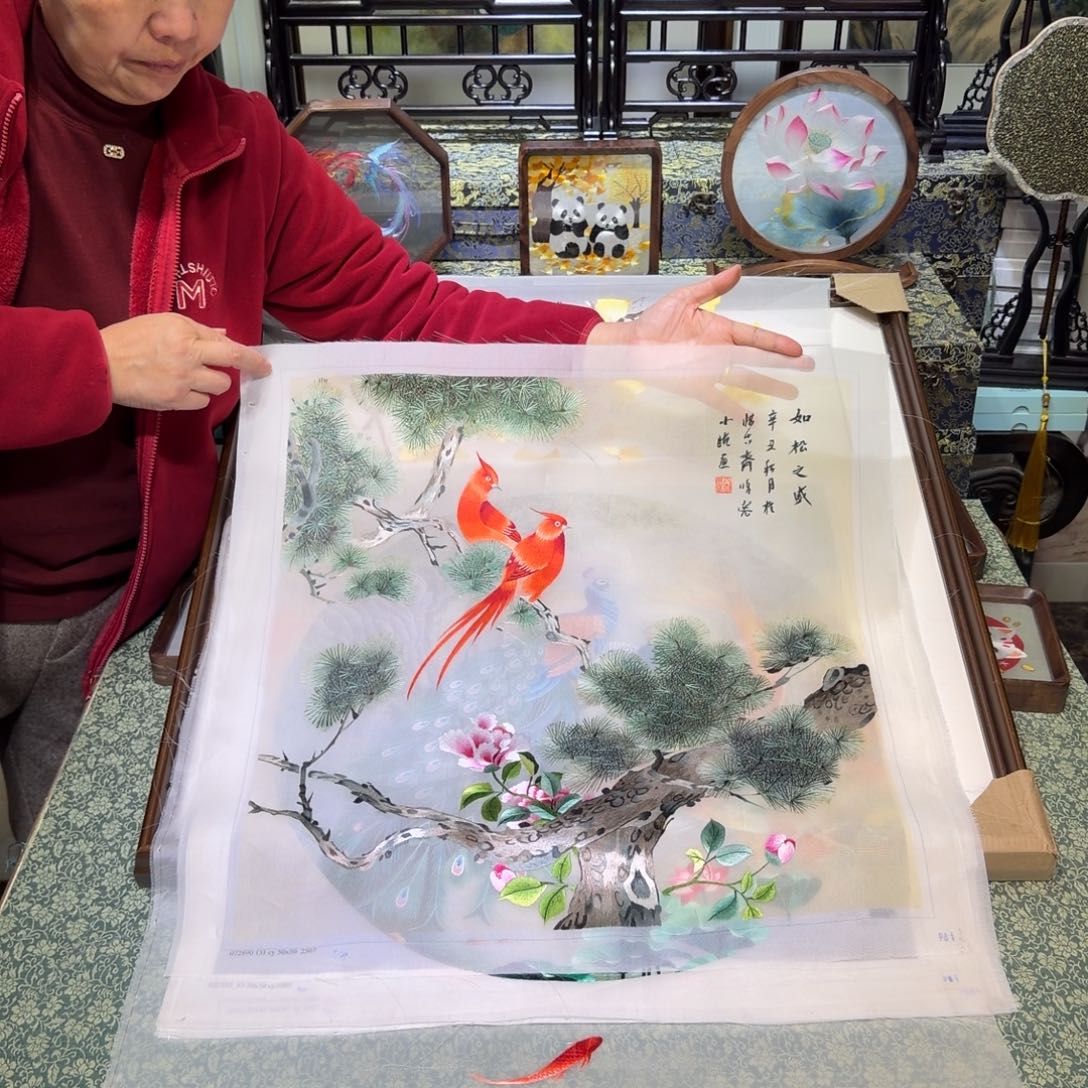 刺绣手工苏绣工艺