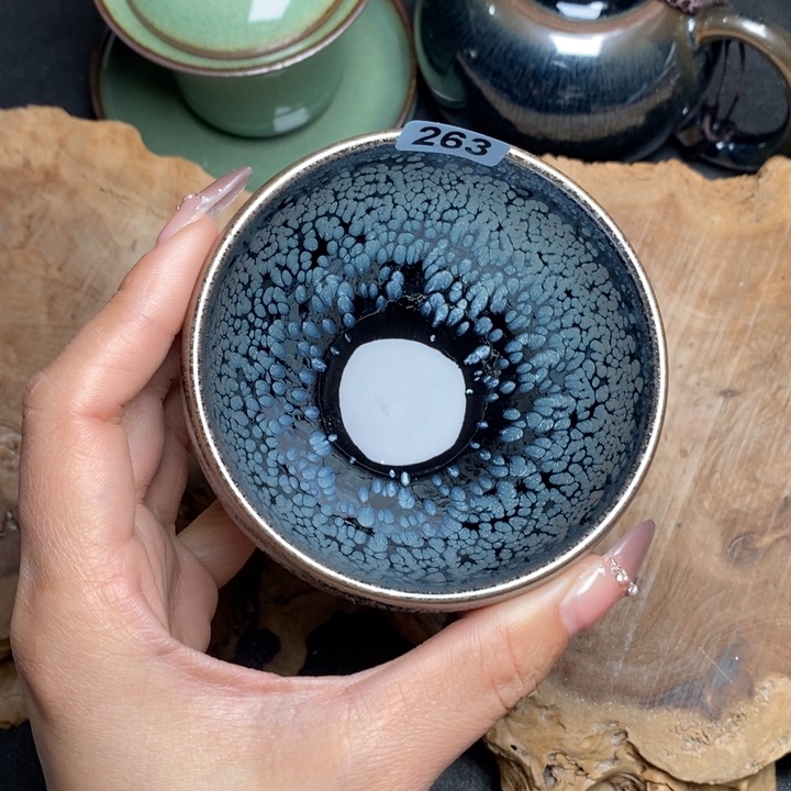 茶盏建窑建盏主人杯263