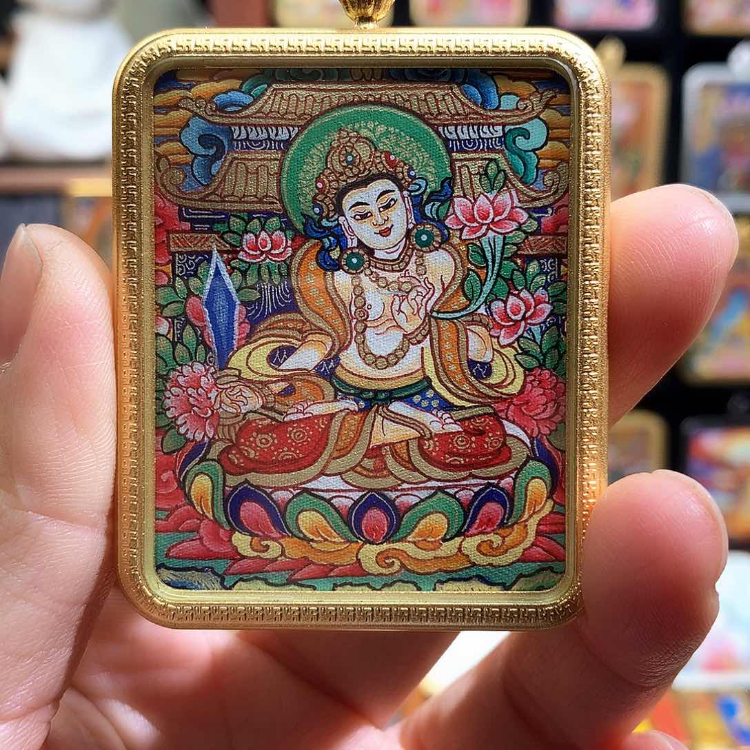 吊坠海****儿般若唐卡非遗传承