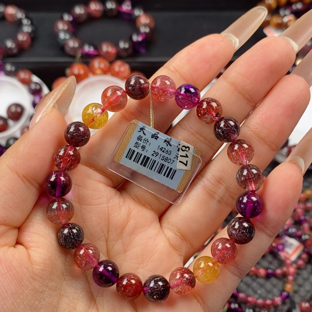 水晶手链未镶嵌哏****蓜稀有色2915807