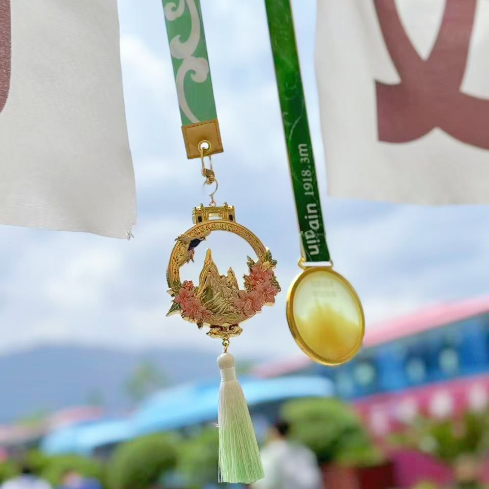 武功山古风流沙奖牌