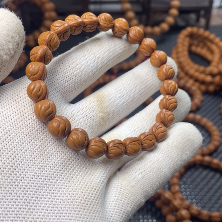 飒***桃木秦岭野生龙纹桃核