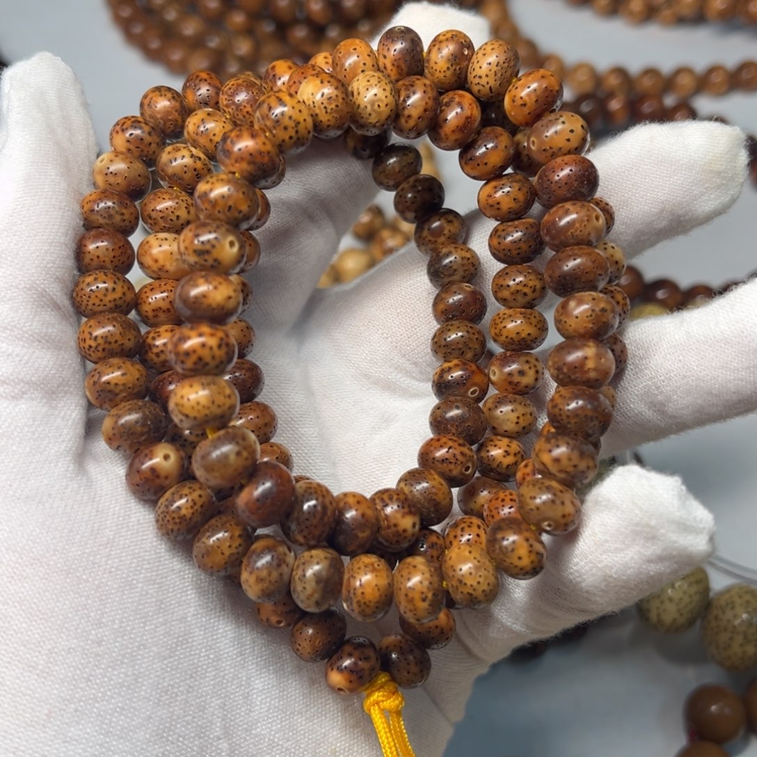 星月菩提吊坠8.5✖️6.5琥珀色苹果长串