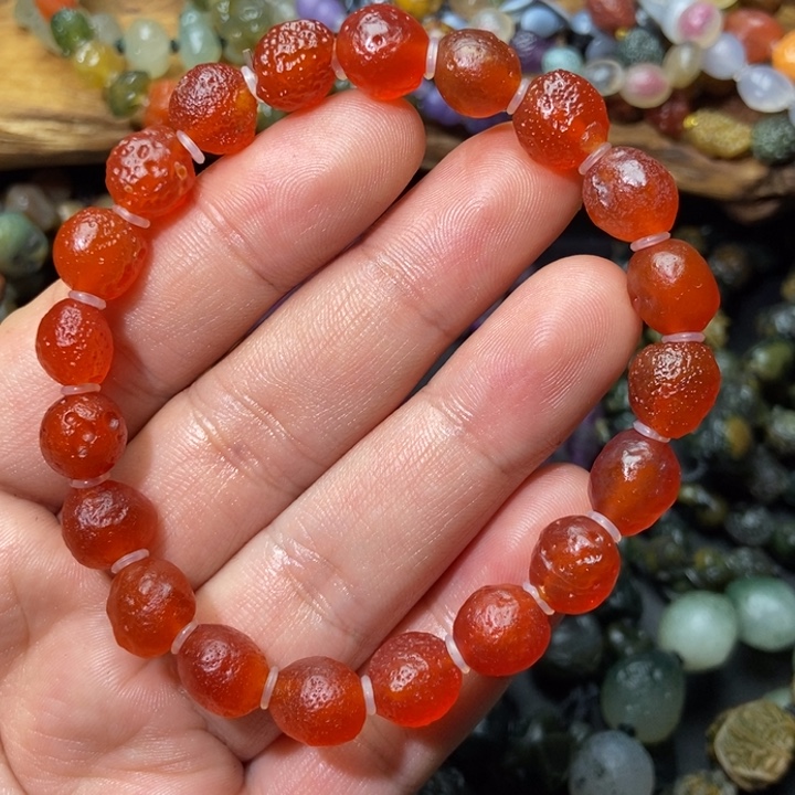 玛瑙/玉髓合金手链