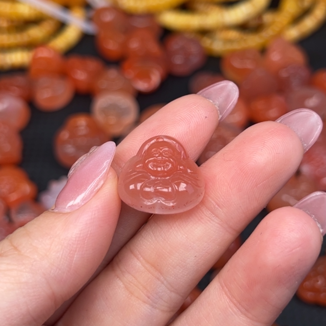 南红玛瑙未镶嵌吊坠(不含链)