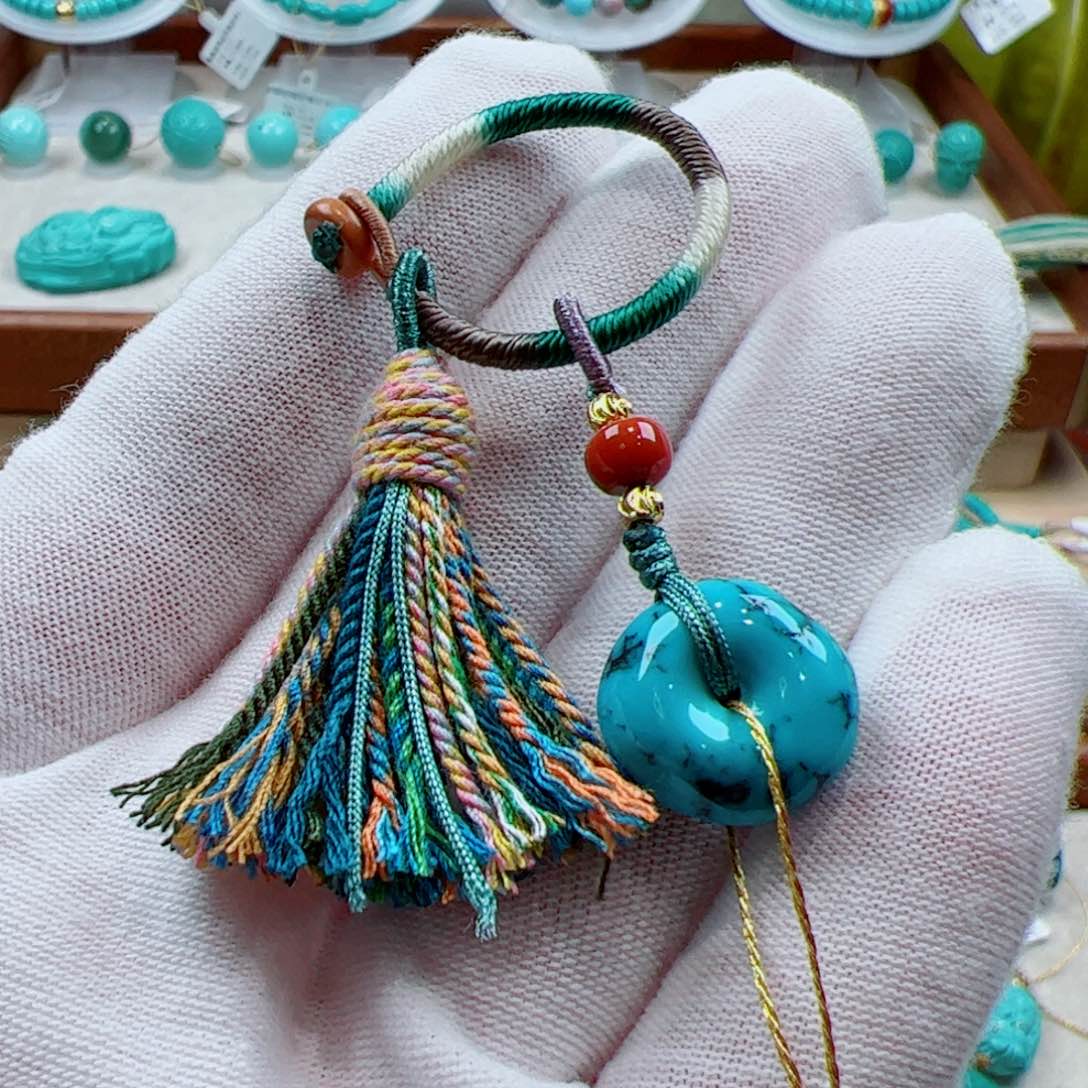 绿松石把件未镶嵌1个