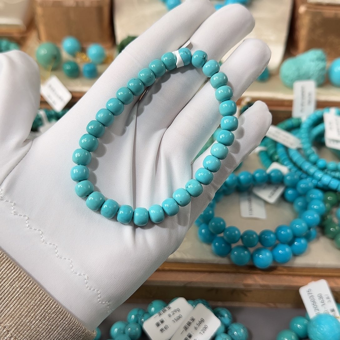 绿松石未镶嵌手链