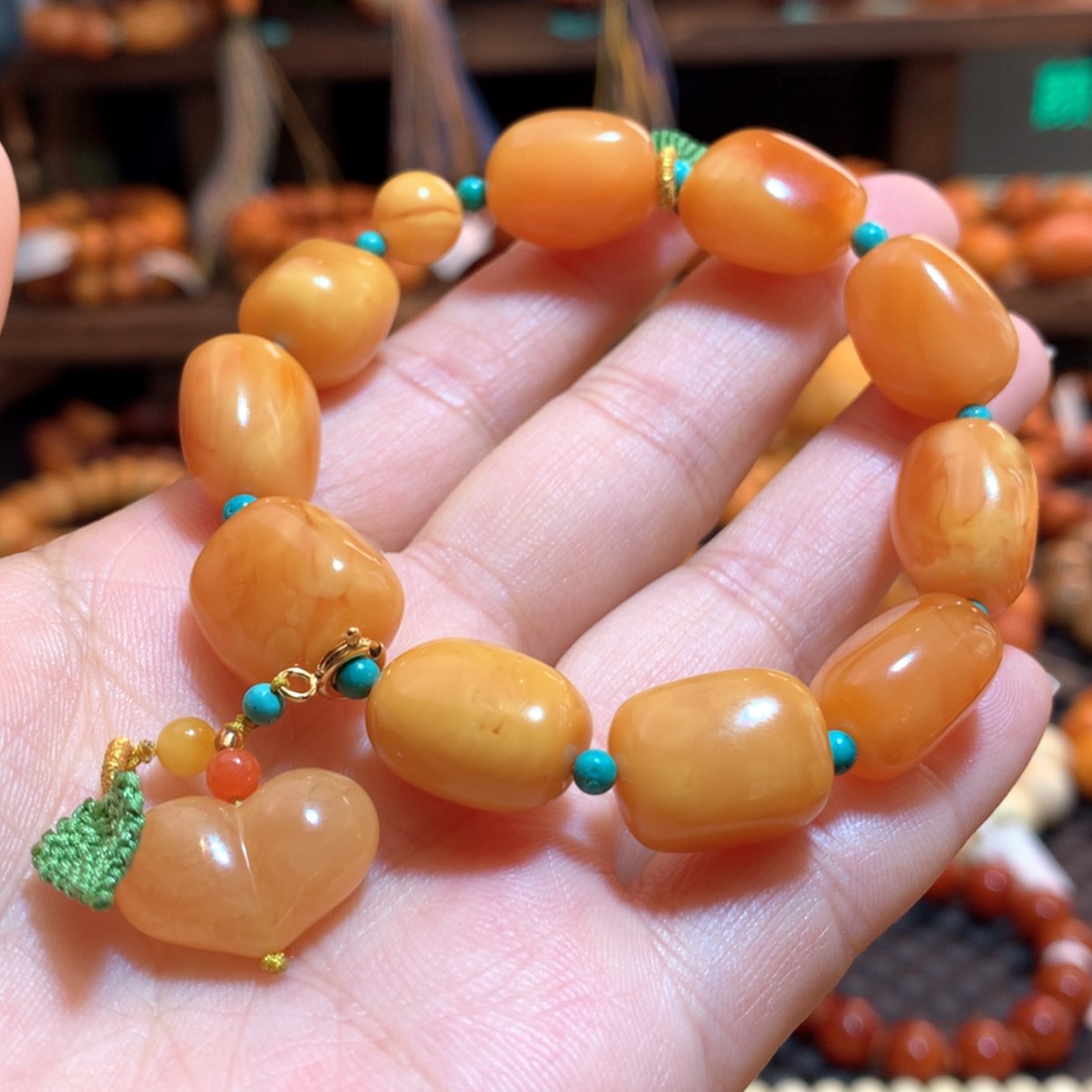 【闪购商品】手串蜜蜡未镶嵌蜜蜡手串