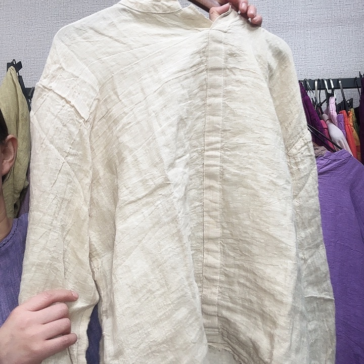 麻色上衣不退换3310