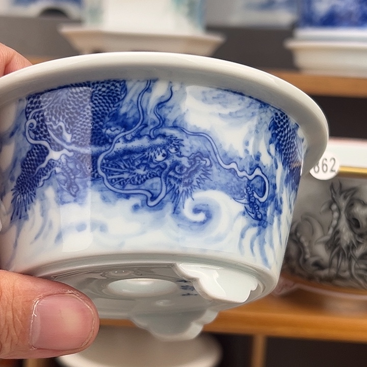 红陶夜*瞳手工盆景花盆